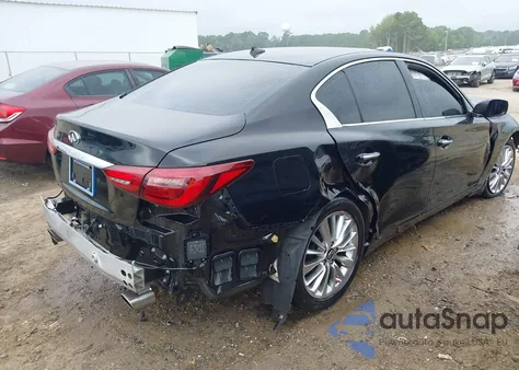 2021 Infiniti Q50 Luxe from USA, damaged, VIN JN1EV7BP8MM703440